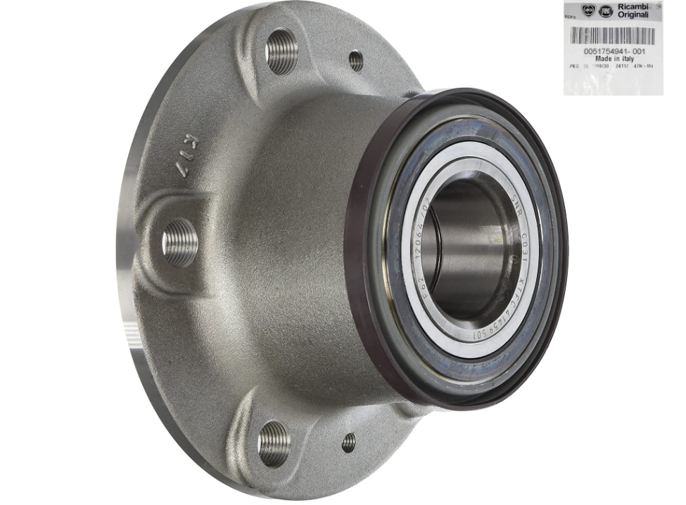 Piasta z łożyskiem tył Ducato 06- Fiat OE 51754941 - obrazek 2